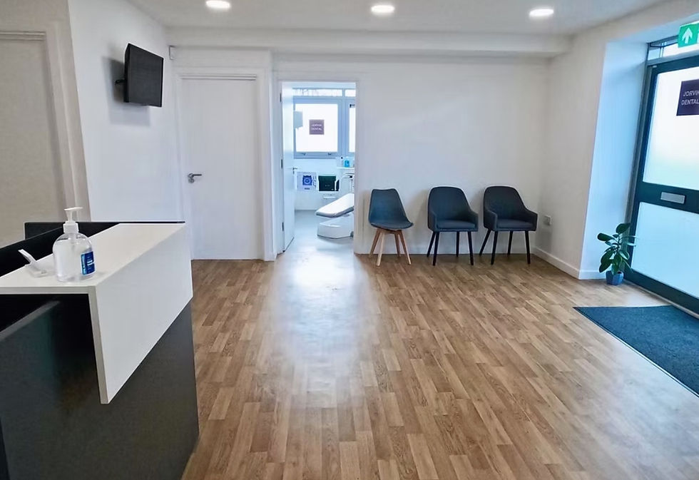 Jorvik Dental Practice in York reception and waiting room