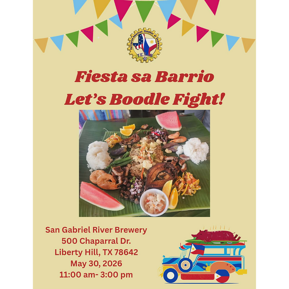 Fiesta sa Barrio: Let's Boodle Fight!