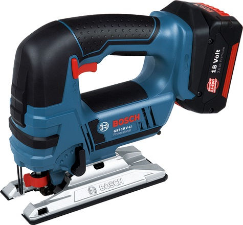 Bosch 18V Cordless Jigsaw (GST 18V-Li) 6.0 Ah Side View