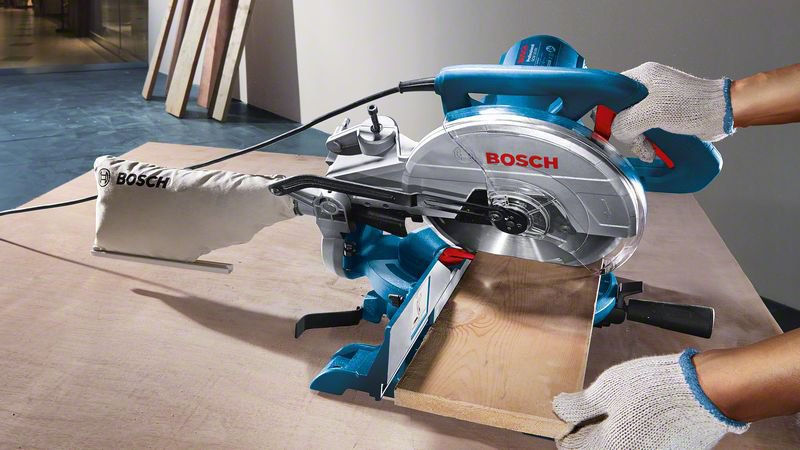 Thumbnail: Bosch Mitre Saw (GCM 10 MX) Side View