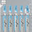 Thumbnail: Bosch 17-24 TPI Basic for Metal T-Shank Jig Saw Blades (T118A) Front View