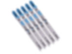 Bosch 11-14 TPI Basic for Metal T-Shank Jig Saw Blades (T118B) Front View
