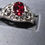 Thumbnail: 1.59 ct. garnet sterling silver ring