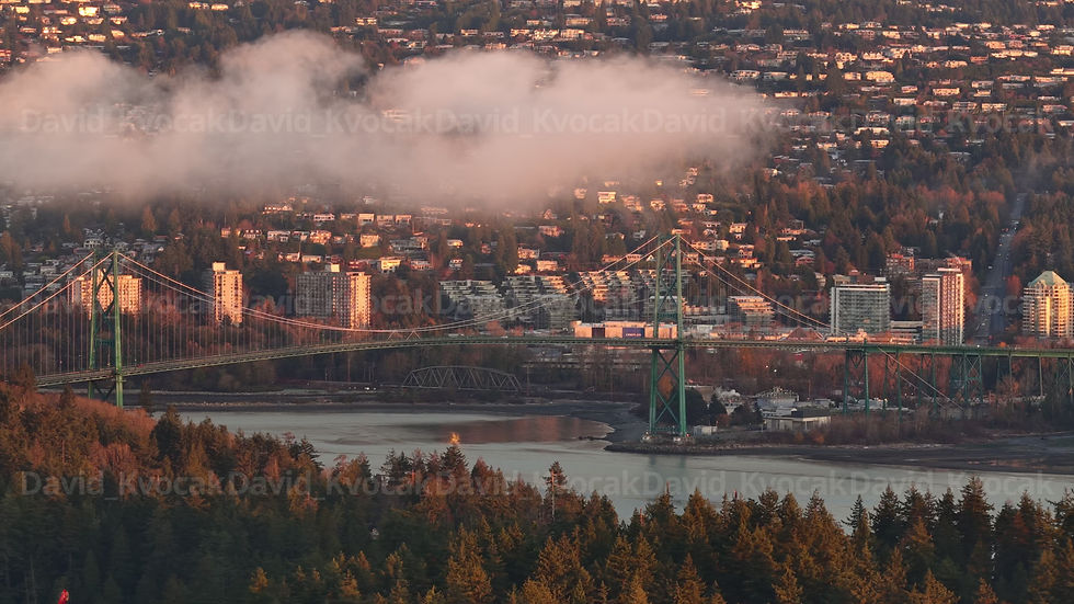 Thumbnail: Lions Gate Bridge Above the Clouds – 4K Aerial