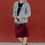 Thumbnail: Classic Skort - Burgundy
