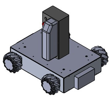 Drawing of Chassis for automation system