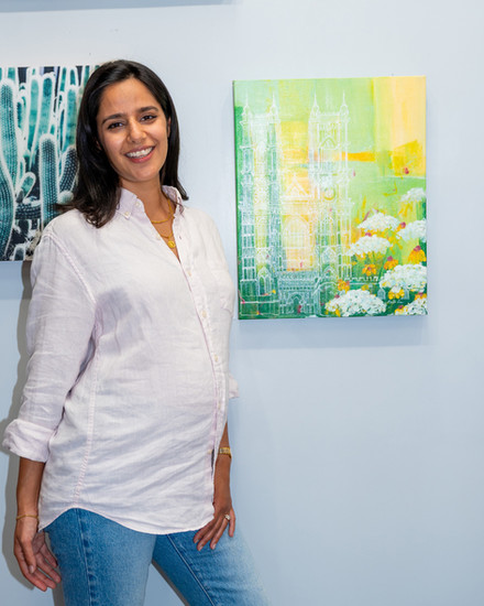 Malti B Lee with Spring Light at the Abbey