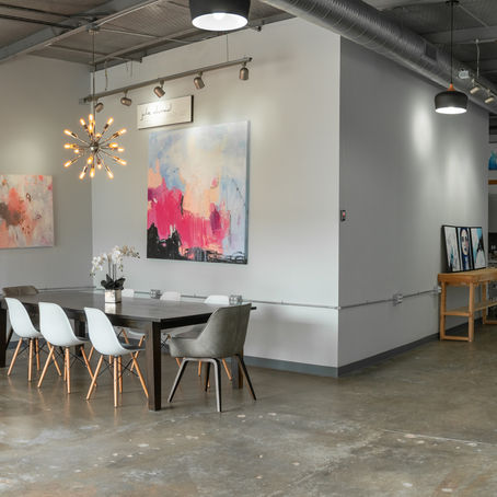 A Tour of the Julie Ahmad Art Studio