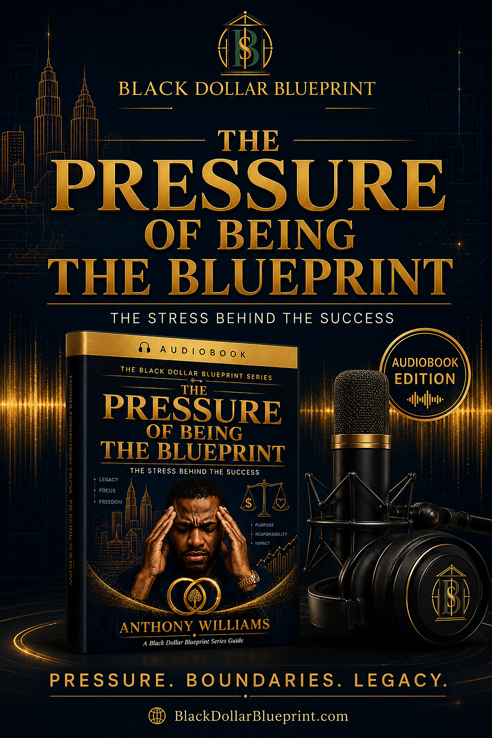 The Pressure of Being the Blueprint Audiobook by Anthony Williams