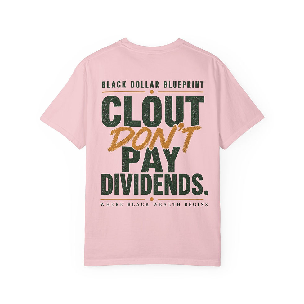 Thumbnail: Build Wealth, Not Followers Tee (unisex)