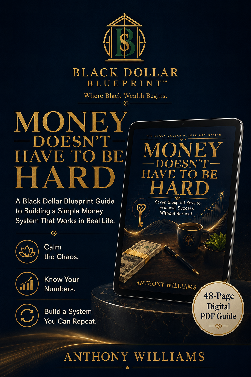 Money Doesn’t Have to Be Hard guide by Anthony Williams