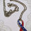 Thumbnail: Red and Blue Patriotic Necklace