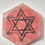 Thumbnail: Red Star of David Fridge Magnet