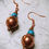 Thumbnail: Copper & Turquoise Earrings