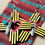 Thumbnail: New Mexico Wooden Zia Style Earrings
