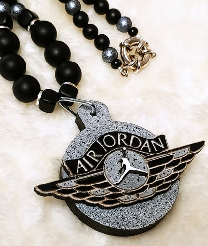 Air Jordan Jumpman Necklace W/ Bracelet | Wilma's Wearable Art