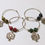 Thumbnail: Beaded "Tree of Life" Wine Charms