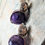Thumbnail: Genuine Amethyst & Sterling Silver Earrings