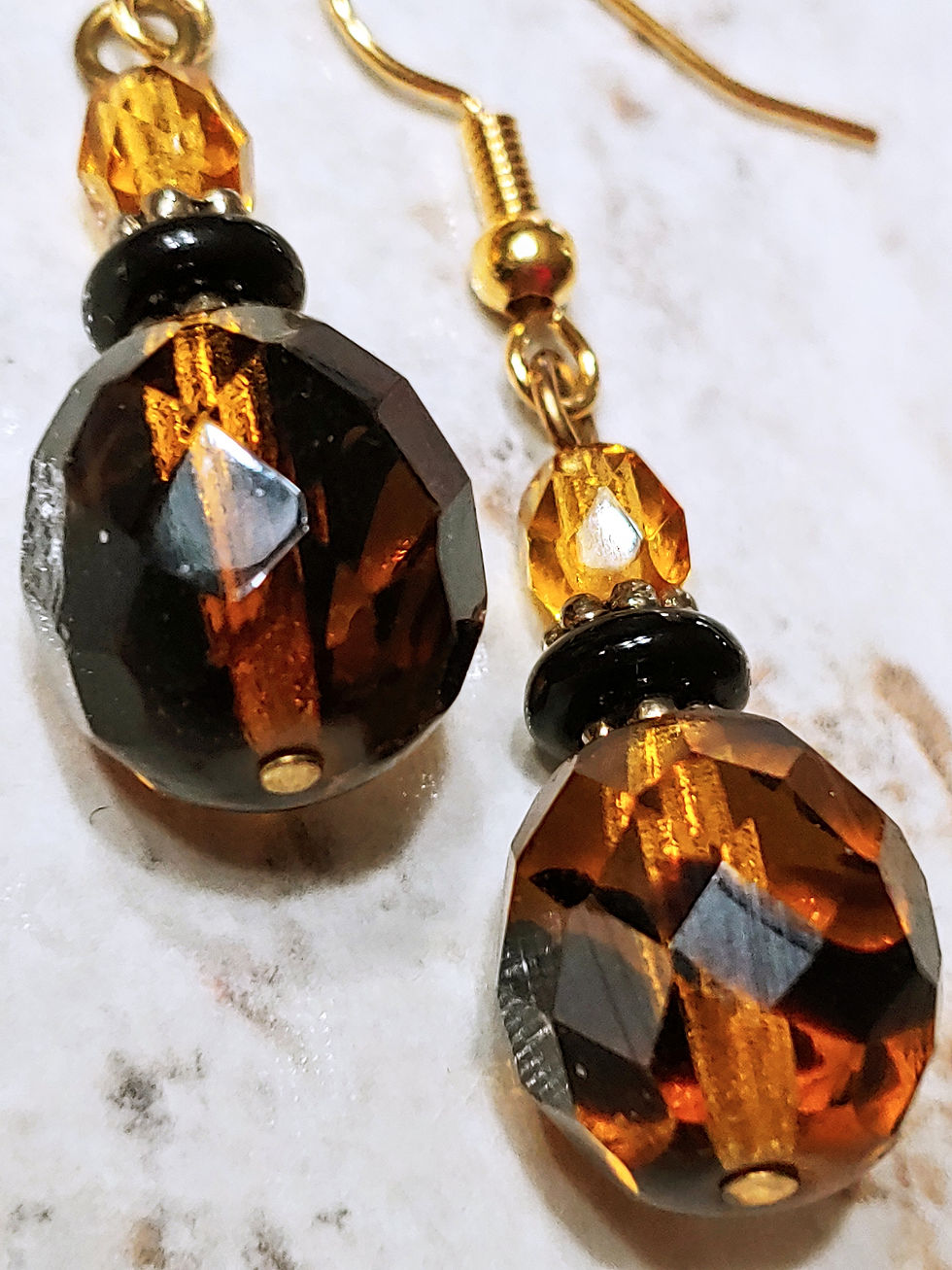 Thumbnail: Tiger Striped Earrings