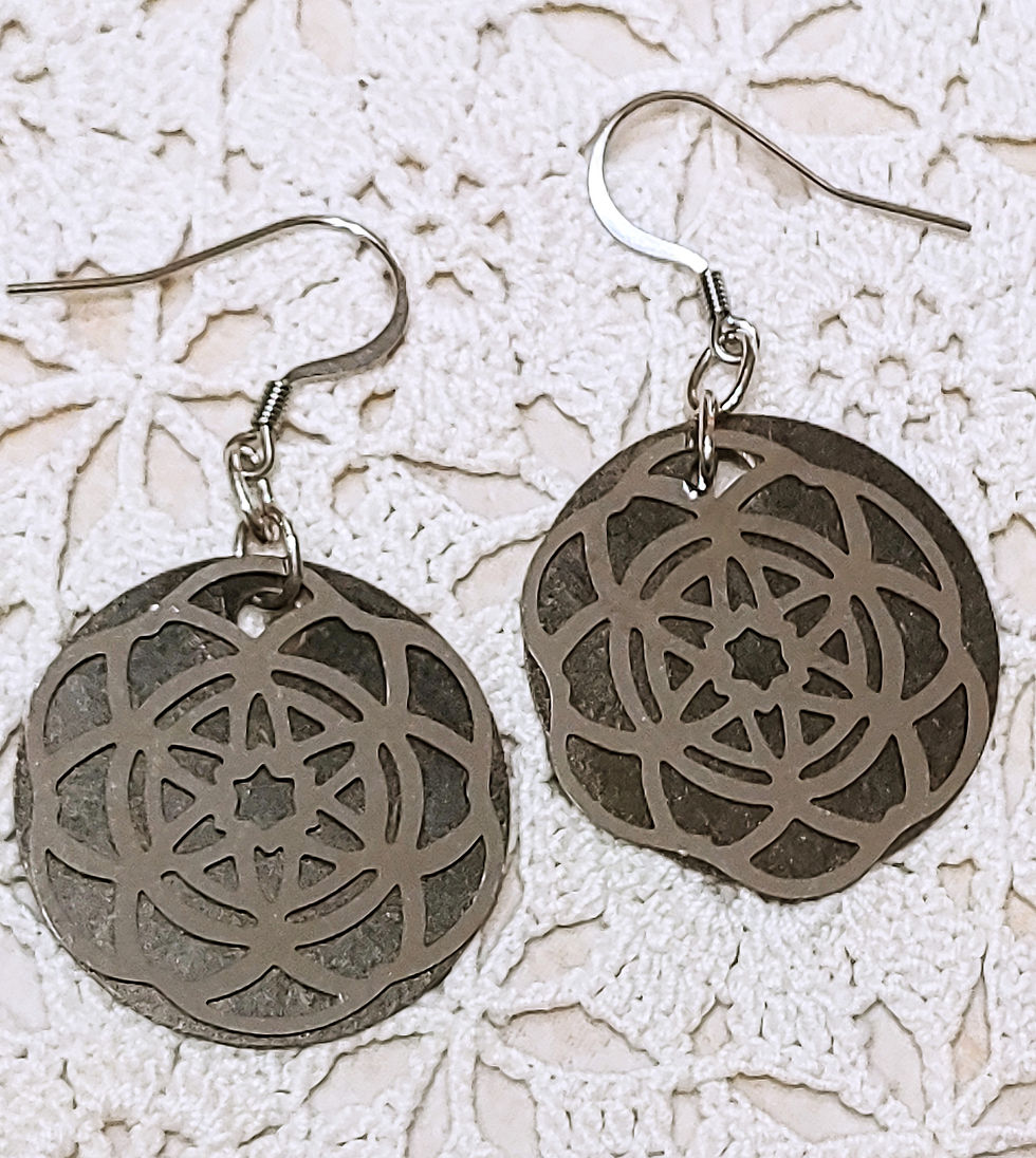 Thumbnail: "Seed of Life" Earrings