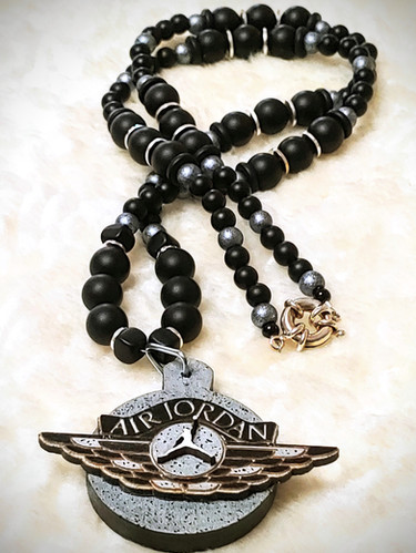 Air Jordan Jumpman Necklace W/ Bracelet | Wilma's Wearable Art