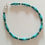 Thumbnail: Beaded Turquoise Anklet