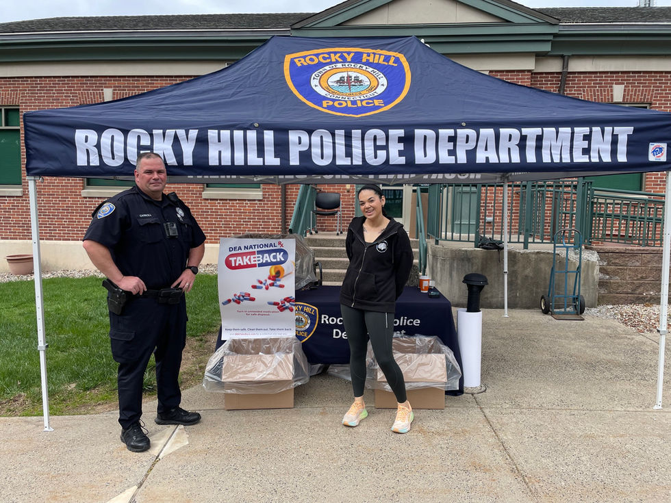 Safely disposing drugs: Town holds take-back day