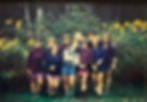 The Mountain Mommas pose for a picture during their inaugural trip in 1996. That year they went to New Hampshire and stayed at the Floxglove Inn and the Greenleaf Hut in White Mountain National Forest.