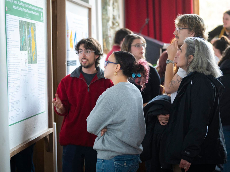 The environment is in his genes: Leo Kerz performs research in Massachusetts