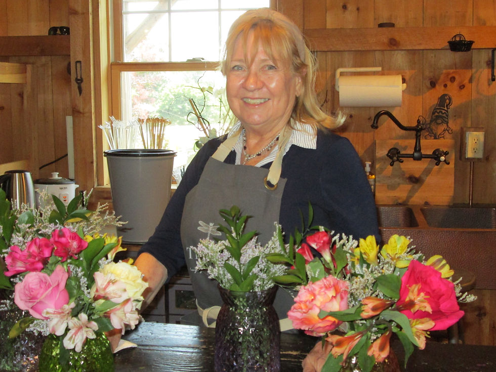 Terri Krisavage is excited about opening her new shop, TK & Co. It features flowers and gifts.