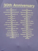 This T-shirt commemorates the 30th anniversary trip for the Mountain Mommas.