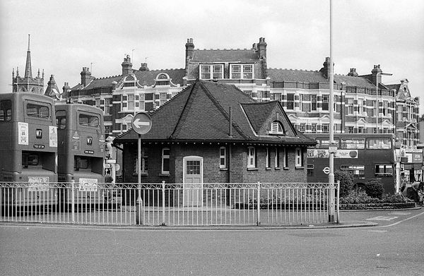 Muswell Hill Bus Station 1975