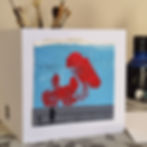 Red Clouds Tonight Greeting Card