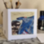 The Blue Wave Greeting Card