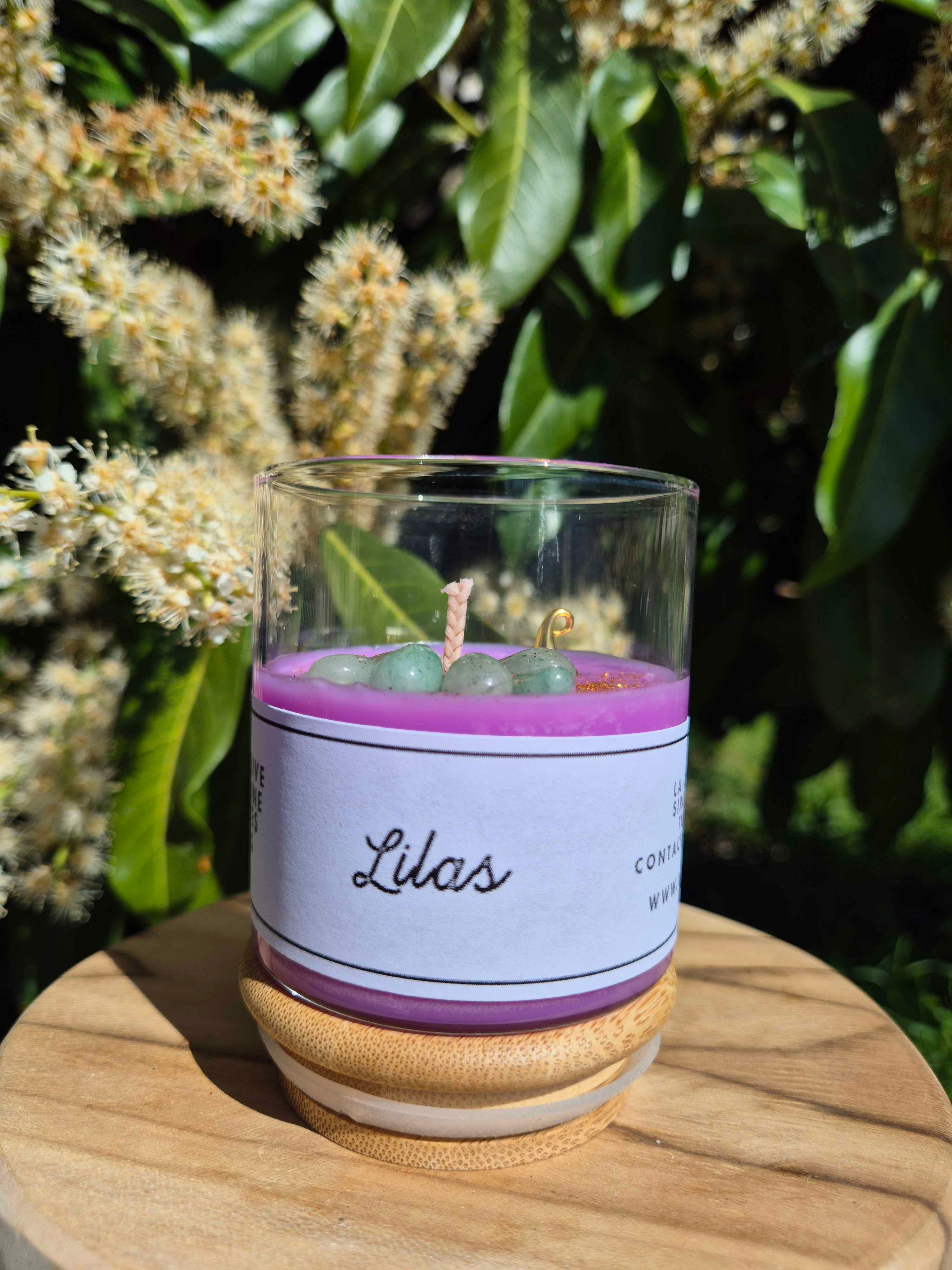 Bougie Lilas