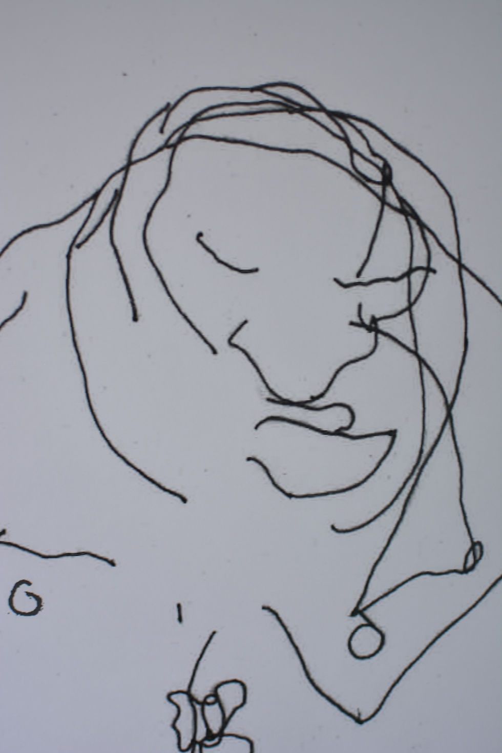 Thumbnail: Blinde contourtekening