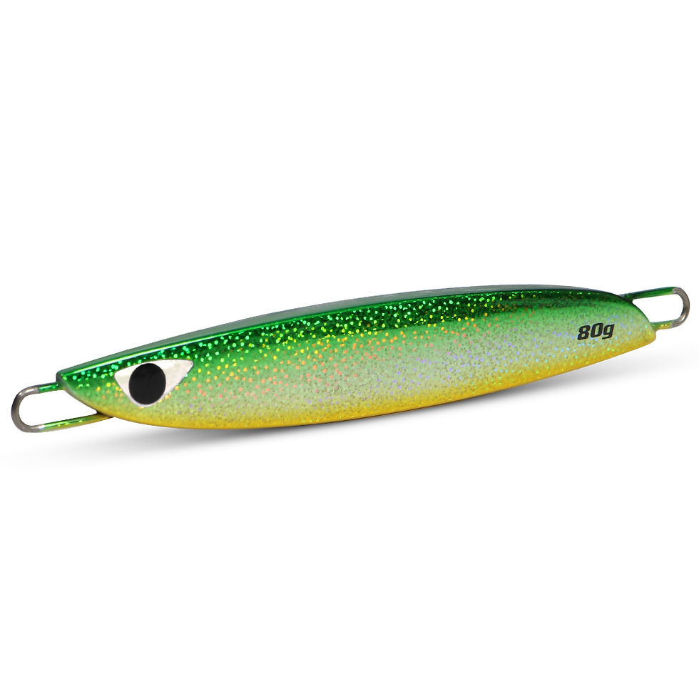 Thumbnail: CASTFUN 40g 60g 80g Saltwater Fishing Lure Metal Jigs Slow Pitch Jigs Sea Fishin