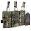 Thumbnail: KRYDEX Tactical 5.56mm Magazine Pouch Single/Double/Triple Open-Top MOLLE Strap 