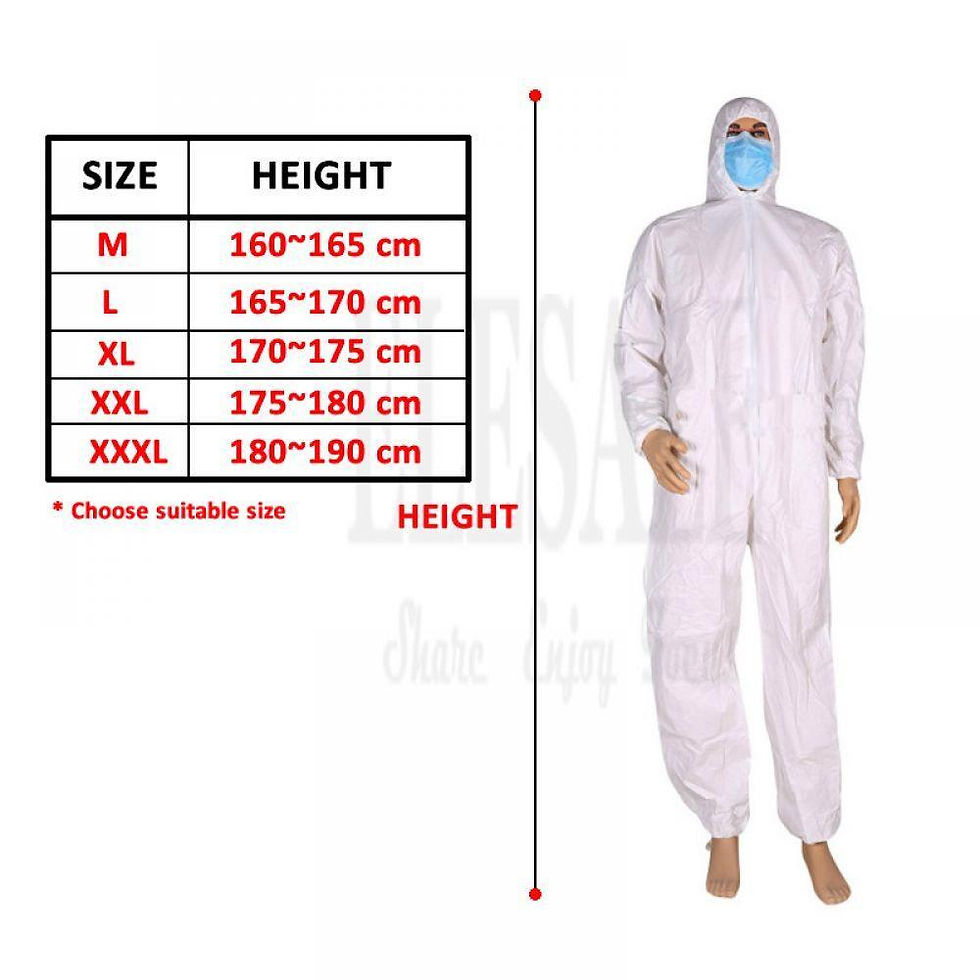 Thumbnail: Disposable Breathable Dustproof Water Oil Resist Work Safety Clothing Anti Dust 
