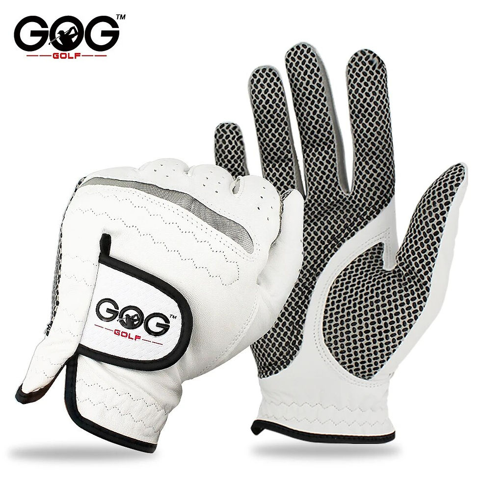 Thumbnail: Pack 1 Pc Golf Gloves Men's Left/Right Hand Soft Breathable Pure Sheepskin With 