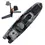 Thumbnail: Professional plastic kajak single fishing pedal kayak aluminum seat big hatches 