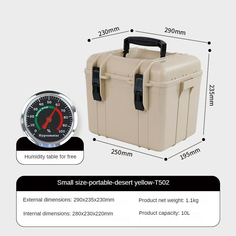 Thumbnail: 290x235x230mm Toolbox Multifunctional Moisture-proof Camera Protection Storage B