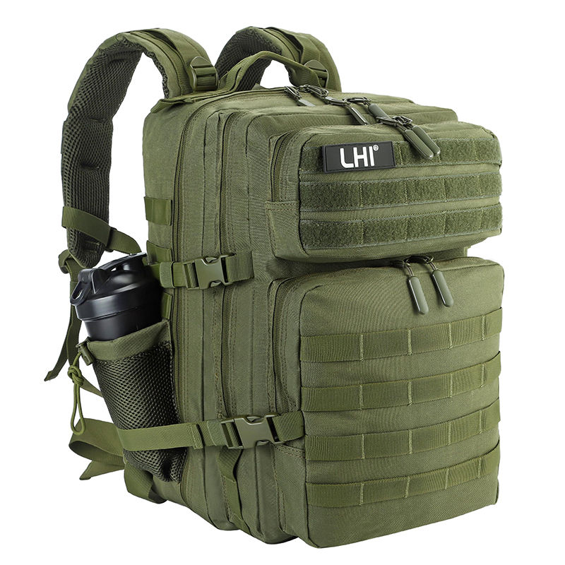 Thumbnail: LHI 45L/35L/25L Tactical Backpack for Men and Women Waterproof Athlete Gym Outdo