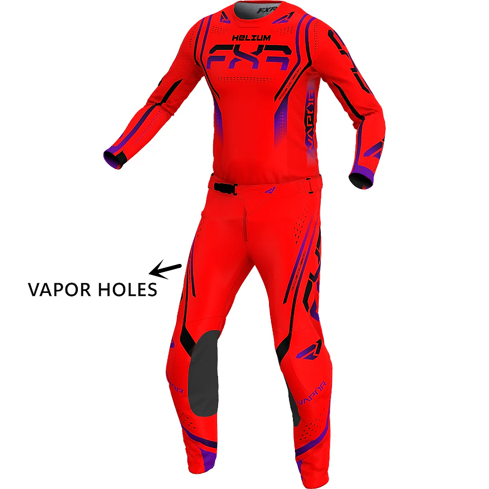 Thumbnail: 2025 Helium FXR Motocross Gear Set mx Power Wear Off Road Jersey Set ATV kit Bre