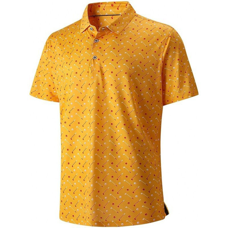 Thumbnail: Summer PrintingpoloShirt Men's Short Sleeve Casual Fashion All-Matching Personal