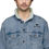 Thumbnail: Unisex denim sherpa jacket