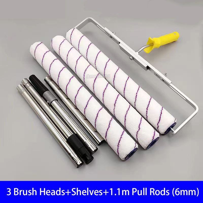 Thumbnail: 18inch Paint Roller Brush Short-Middle-Long Plush Painting Handle Tool For Wall 