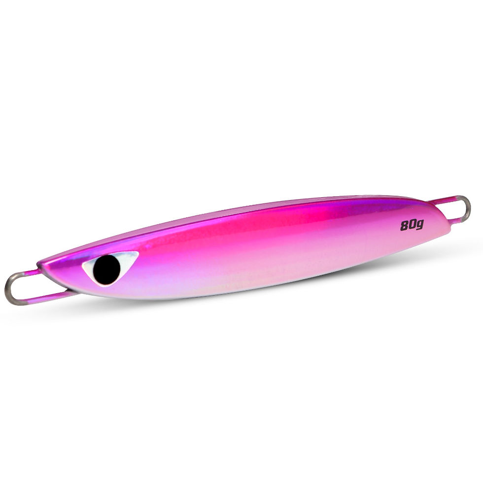 Thumbnail: CASTFUN 40g 60g 80g Saltwater Fishing Lure Metal Jigs Slow Pitch Jigs Sea Fishin