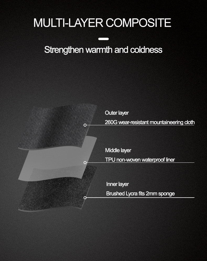 Thumbnail: ROCKBROS Winter Gloves Motorcycle Waterproof Fleece Thermal Gloves Snowboard Sno