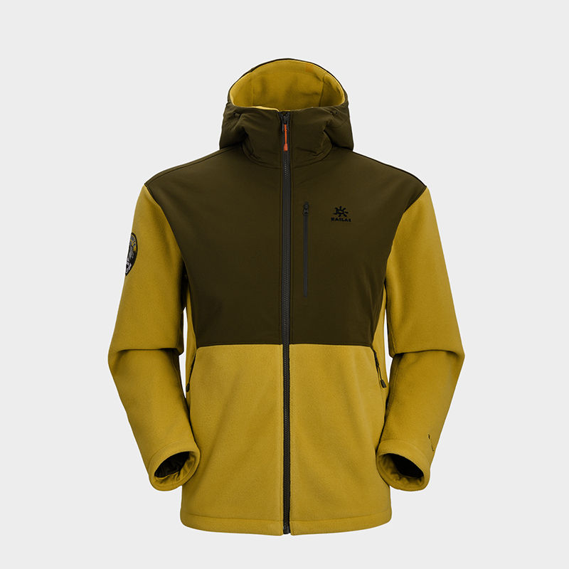 Thumbnail: KAILAS Men POLARTEC Fleece Softshell Jacket Windbreaker Warm Comfortable Wear Re
